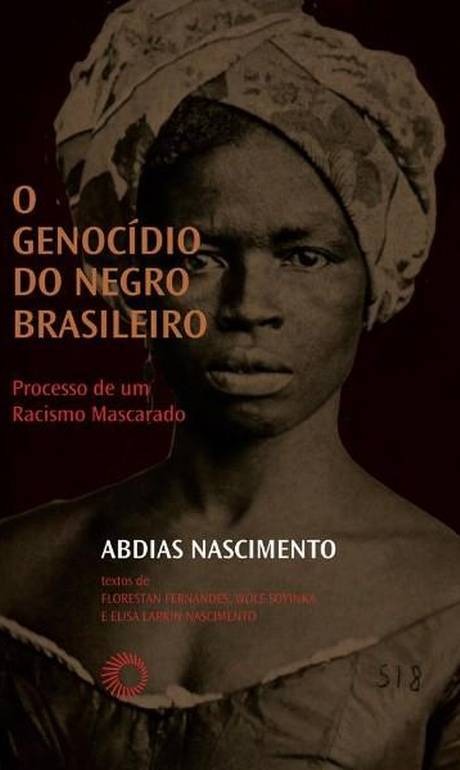 Capa do livro O Genocídio do Negro Brasileiro, de Abdias Nascimento